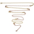 thumbnail image 5 of 12 Pcs Stainless Steel Necklace Extender Bracelet Extender Extender Chain Set 4 Different length: 6 inch 4 inch 3 inch 2 inch (4 Gold, 4 Silver, 4 Rose Gold), 5 of 6
