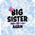 thumbnail image 4 of Inktastic Big Sister Again with Bow and Arrow Girls Toddler T-Shirt, 4 of 5
