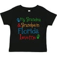thumbnail image 3 of Inktastic Florida Grandma Grandpa Loves Me Boys or Girls Toddler T-Shirt, 3 of 5