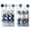 Navy Blue Silver, variant on Tanyzvel Shatterproof Christmas Ball Ornaments 2.36 Inch 24 Count Navy Blue Silver Winter Indoor Xmas Decor with Storage Box
