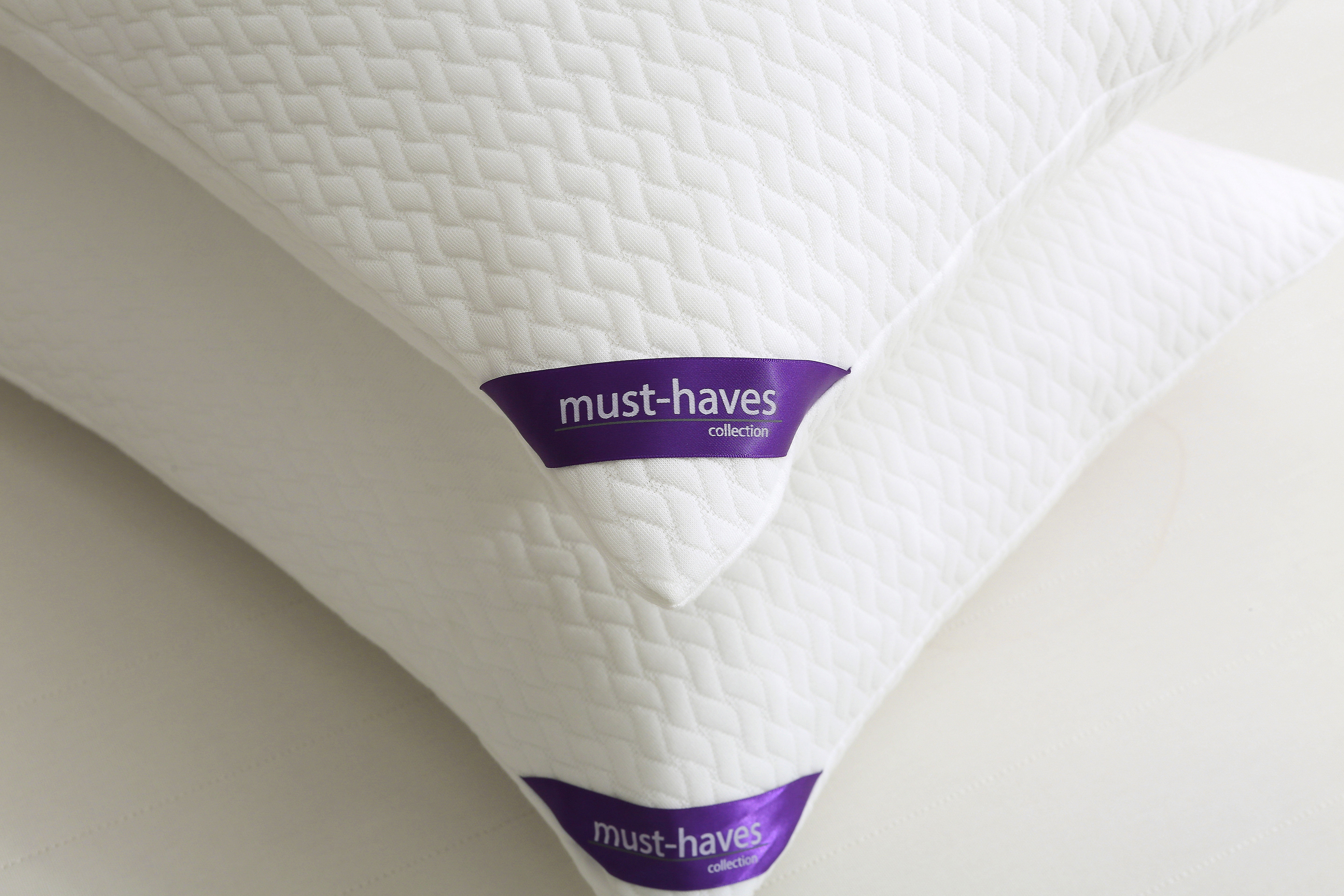St. James Home 2 Pack Soft Knit SD Nano Pillow, Standard Size