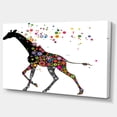 thumbnail image 3 of Design Art - Cheerful Giraffe Running, 3 of 4