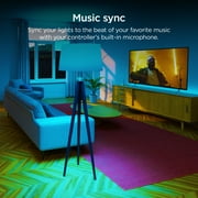Roku Smart Home Smart Light Strip SE 16.4 ft with 16 Million Color Options, White Light Option, and Custom Presets - Indoor