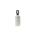 thumbnail image 6 of Cylindrical Jar with Lid - Geometric Pattern Home Decor - Black Gray White - 17oz, 6 of 9