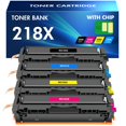 thumbnail image 1 of Cartuchos de tóner Toner Bank 218X 218A de alto rendimiento, paquete de 4, 1 of 7
