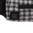 thumbnail image 6 of BIMZUC Hand Warmer Pouch Polyester Plaid USB Heated Adjustable Waterproof Hand Muff for Winter Cold Weather Outdoor Hunting Hiking Camping Black and White (15.7 in / 40 cm), 6 of 9