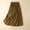 *Khaki, variant on ClodeEU Women's Linen-Blend Midi Skirt ,Elastic Pleated Versatile Bohemian Style Skirt Khaki,Womens Plus XXL