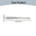 thumbnail image 3 of 10Pcs Nail File - 10 Pack Nail File Set Stainless Double Nail File Stainless Double Nail File Trim Manicure Tool for Hand and Foot Care in Nail Salon, Nail File, Stainless Steel Nail File, Easter,, 3 of 9