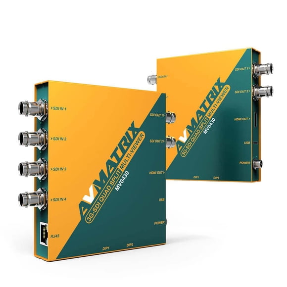 Multivisor AVMATRIX MV0430 3G-SDI con división cuádruple 1080P SDI/HDMI
