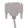 thumbnail image 4 of Premium 5m/16.4ft RS232 DB9 Male to Female Parallel Extension Cable with Thumb Screw Connector - PVC & Copper Construction, Anti-Interference Design for Mach3 Engraving Machines, High Tensile, 4 of 7