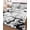 White Black, variant on Twin Quilt Bedding Set, Chinese Reversible Summer Quilt 3 Pieces, Black White Tree Flowers Traditional Ink Painting Lightweight Bedspreads Coverlets with 2 Pillow Shams for All Seasons