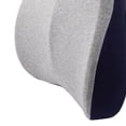 thumbnail image 4 of ziyahi Memory Foam Lumbar Back Support Cushion Pillow for memory foam small Office Chair Navy, 4 of 9