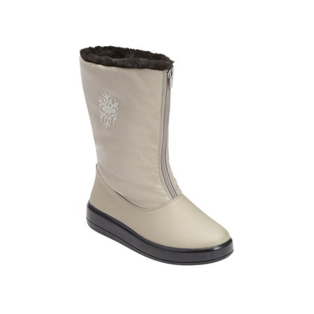 

Comfortview Women s Wide Width The Snowflake Weather Boot Boot