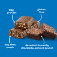 thumbnail image 6 of think! High Protein Bar, Brownie Crunch, 20g Protein, Gluten Free, 5 Count, 6 of 10