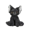 thumbnail image 4 of Adorable Devon Rex Cat Plush Toy, Curly-Haired Black Kitty, Perfect for Children's Day or Girlfriend's Birthday Gift, 4 of 5