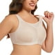 thumbnail image 5 of Women's Sports Bra Full Support High Impact Plus Size Wirefree Non-Padded Full Figure Bra 40D, 5 of 11