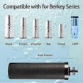 thumbnail image 4 of 25-26 2 Pack Replacement Water Filters, 2.25" X 9.75" Activated Carbon Filter, Black Replacement Purification Elements, 4 of 5