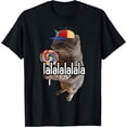 thumbnail image 1 of Silly Cat With Lollipop Meme T-Shirt - As Picture -, 1 of 2