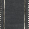 thumbnail image 6 of SAFAVIEH Bella Danita Plain Dotted Bordered Wool Runner Rug, Dark Grey/Ivory, 2'3" x 9', 6 of 7