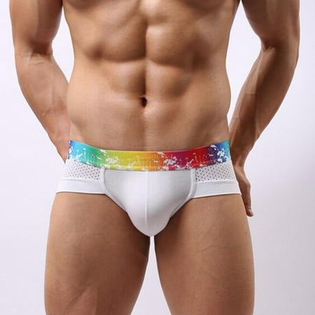 

Baqcunre Panties For Women Mens Cotton Underwear Shorts Men Boxers Underpants Soft Briefs Womens Lingeries White L