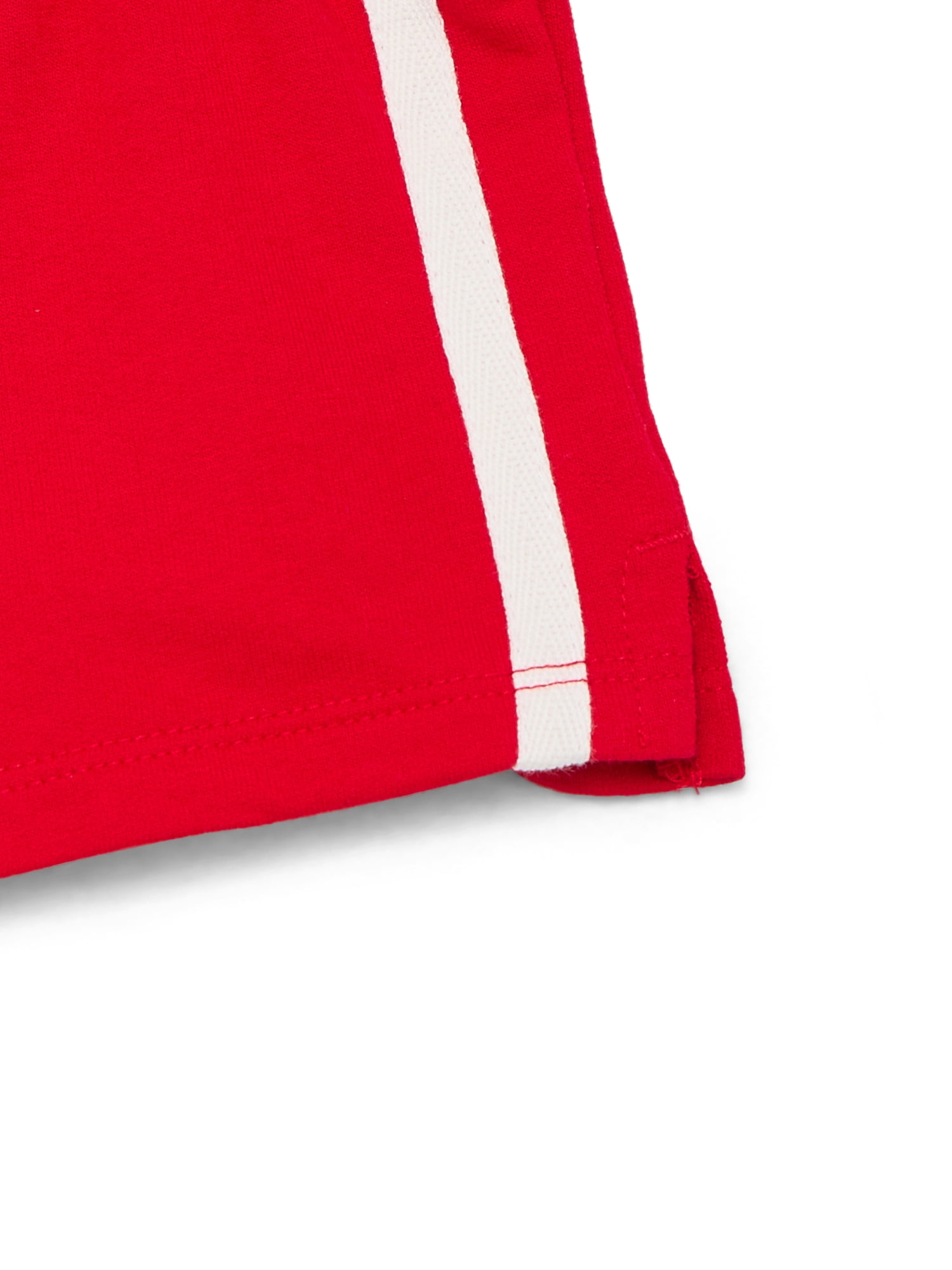 Wonder Nation Baby Boy French Terry Taped Shorts, Sizes 0-24 Months