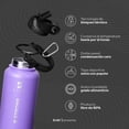 thumbnail image 3 of Botella Térmica Color Violeta 1L (32 Oz) B Strong | Libre de BPA | B Life, 3 of 8