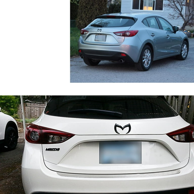 SuPoo For Mazda Black Sporty Metal Evil 'M' Rear Trunk Badge