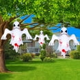 thumbnail image 4 of JP Scary Inflatable Halloween Ghost for Haunted - House Decoration, Spooky ghost-white, 4 of 9