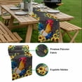 thumbnail image 5 of Farmhouse Rooster Table Runner - 70 Inch Long, Kitchen Dining Table Runner Dresser Scarves, Black Retro Botanical Sunflower Floral Farmhouse Decor for Coffee Tables Wedding Party Banquet, 5 of 8