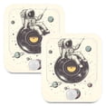 thumbnail image 7 of Yayeee 2-Pack Plug in LED Night Lights with Light Sensors Motion Detectors, Beige Astronaut Planet, 7 of 7