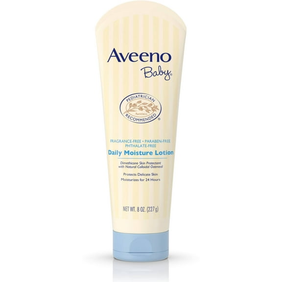 Aveeno Baby Daily Moisture Lotion, Natural Colloidal Oatmeal, 8 Oz