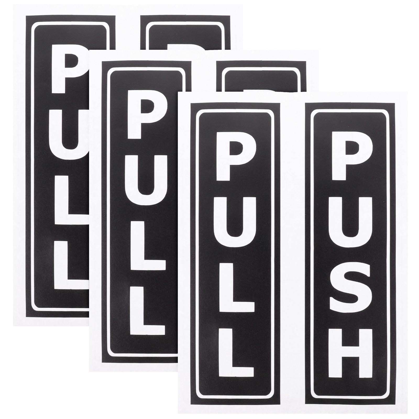 Please Use Other Door Sign3 Pairs Restaurant Door Stickers Outdoor Pull