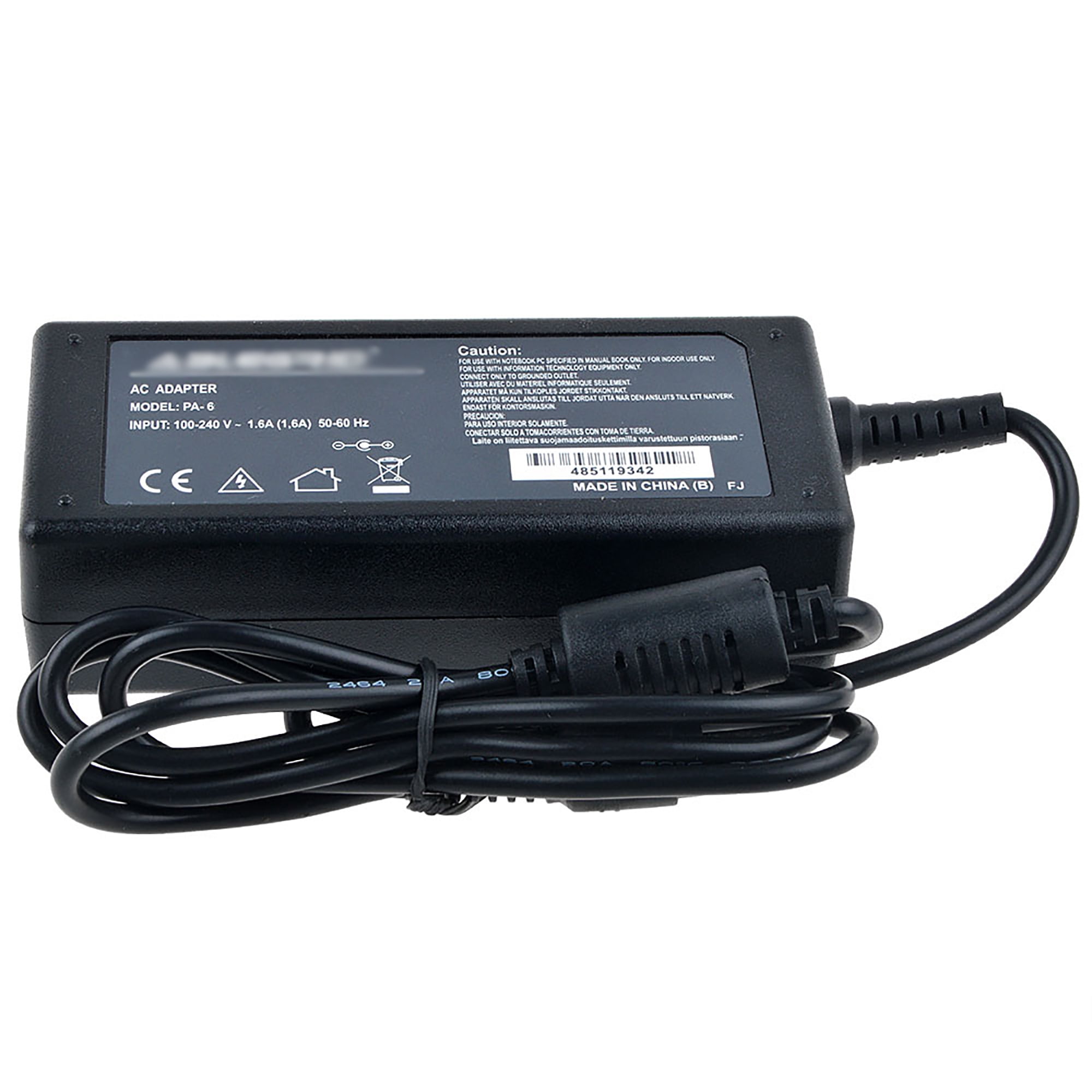 Chargeur d'ordinateur portable AC adaptateur 40W 19V /2,1A prix