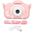 thumbnail image 1 of Cámara de Juguete para niños Cámara Digital Selfie Cámara de Video de 20 MP Juguete con función MP3 para niños Mayores de 3 años Rosa sin Tarjeta de Memoria 32G y Lector de Tarjetas, 1 of 5