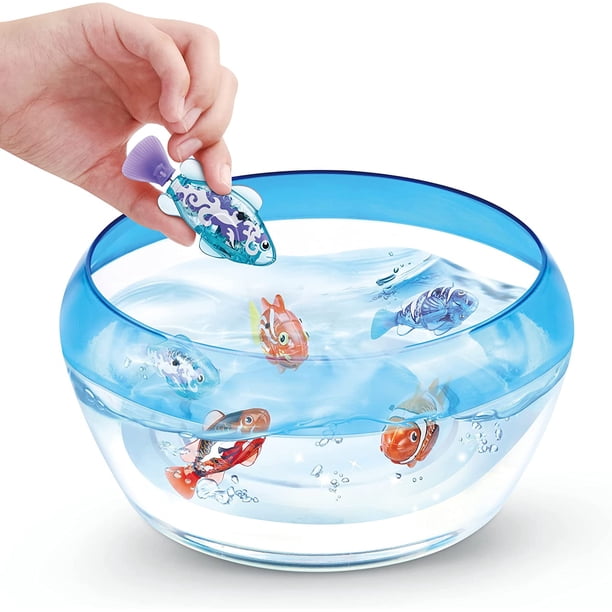 Robo Alive Robo Fish Red Robotic Pet Figure - Walmart.com