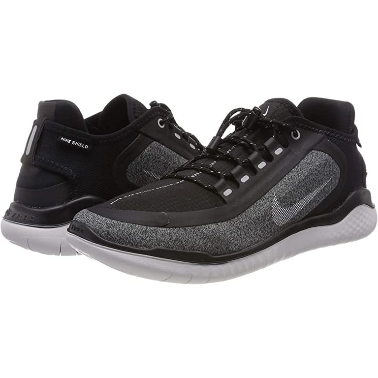 Nike Men's Free Run 2018 Shield Running Shoes, Black, 8 D(M) - Walmart.com