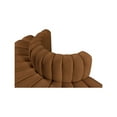 thumbnail image 4 of Meridian Furniture Arc Saddle Velvet Modular Sectional, 4 of 9