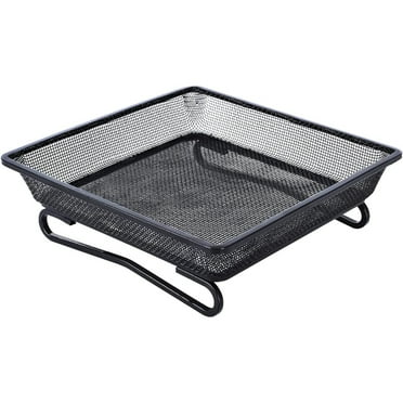 Platform Ground Bird Feeder Tray, Metal Mesh Seed Tray for Feeding Birds, Garden Decoration for Wild Birds and Squirrels