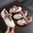 thumbnail image 3 of Xinhuaya Baby Girls Princess Shoes With Floral Bow Kids Leather Walkers Children Non-slip Sandels, 3 of 6
