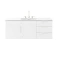 thumbnail image 3 of Modway Vitality 48" Single Sink Bathroom Vanity in White White, 3 of 8