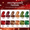 thumbnail image 3 of Set de esmaltes de uñas Beetles 6 colores con purpurina en gel, 7,5 ml, 3 of 7
