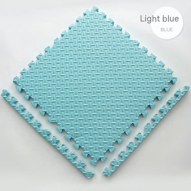 5 uds estera de ejercicio/alfombrillas protectoras para suelo con azulejos entrelazados de espuma EVA y piezas de borde adecuadas para equipos de gimnasio, Yoga