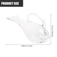 thumbnail image 4 of 1Pcs Wine Decanter with Lid for Red Wine Tasting Enthusiasts Polished Edges, 4 of 9