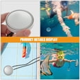 thumbnail image 3 of 2 Pcs Rétroviseur de Plongée Réglable à 360 Degrés avec Sangle pour Équipement de Plongée Étanche pour Utilisation sous-Marine, 3 of 6
