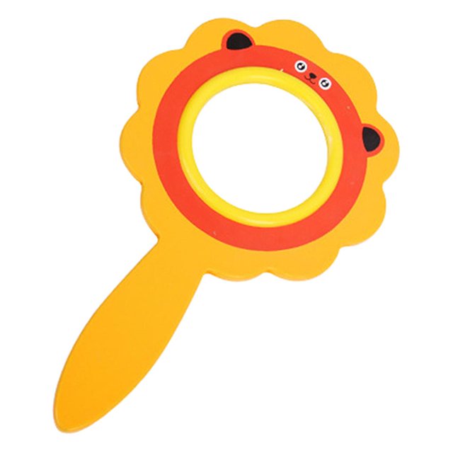 Linda lupa con mango de madera, juego de herramientas educativas portátiles Estilo 1 Zulema juguetes lupa