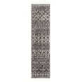 thumbnail image 2 of SAFAVIEH Berber Fringe Nathan Aztec Shag Runner Rug, Brown/Ivory, 2'2" x 8', 2 of 11