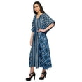 thumbnail image 5 of Moomaya Womens Long Beach Kaftan Beachwear Bikini Coverup Dress Kaftan Plus Size, 5 of 6