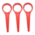 thumbnail image 2 of 3 piezas de abridores de tapas de tambor, herramienta manual para quitar tapas de barriles y cubos. 185 cm, 2 of 8
