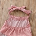 thumbnail image 6 of Toddler Girls Clothes Two Piece Outfits Sleeveless Lace Tank Top with Flared Pants Fashion Clothing Sets Size 2-3T, 6 of 9