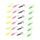 thumbnail image 5 of Señuelos de pesca ondulados, cebos oscilantes suaves para salmón Walleye de agua dulce, 30 Uds., 5 of 9